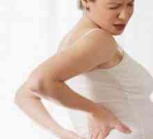 39 Săptămâni gravidă: trage partea inferioara a spatelui