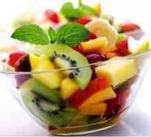Salata de fructe pentru copii: retete