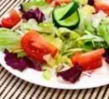 Salata de verdeață proaspătă (de la 3 la 7 ani)