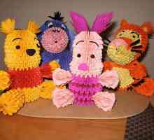 Jucării Winnie the Pooh si prietenii lui din modulele triunghiulare