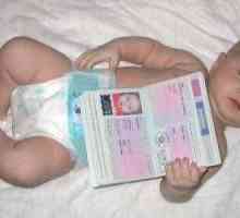 Instrucțiuni de înregistrare a pașaportului pentru un nou-născut