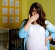 Arsurile la stomac la începutul sarcinii