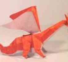 Cum sa faci un dragon-șarpe din hârtie