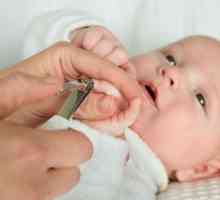 Cum să taie unghiile nou-născut