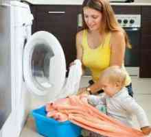 Care pot fi utilizate haine pentru copii de detergent în mașina de spălat