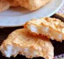 Biscuiți cu nucă de cocos pe proteine ​​(fără făină) „nori tender“: o reteta cu…