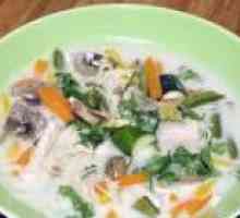 Milky piure supa de legume (de la 1 la 1,5 ani)
