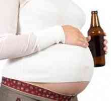 Este posibil să bea în timpul sarcinii?
