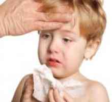 Principalele simptome ale răcelii comune într-un copil