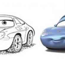 Colorat desene contur. mașini