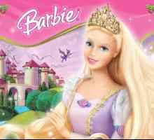Barbie colorat (imprimare sau descărcare)