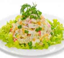 Salata de crab bastoane