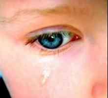 Lacrimi în ochii copilului. Cauze, tratamentul și prevenirea