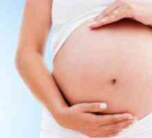 Burtă greu la 38 de săptămâni de sarcină