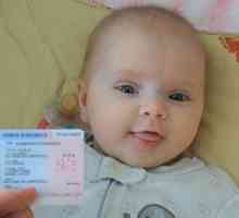Un pașaport pentru un nou-născut