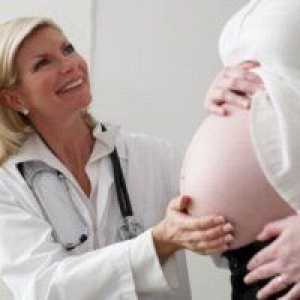 33 Săptămâni burta gravidă cu