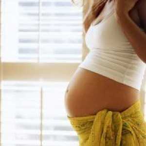 38 Săptămâni burta gravidă cu