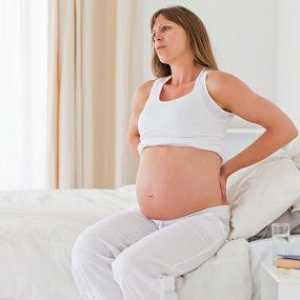 Durere în sacrum în timpul sarcinii