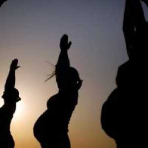 Yoga pentru femeile gravide: un complex de exerciții