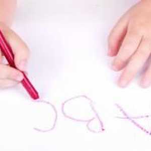 Cum de a învăța copilul să scrie scrisori?