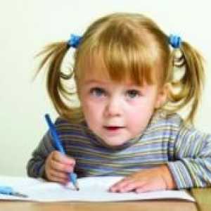 Cum de a învăța copilul să scrie litere și numere