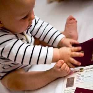 Cum de a intra în pașaportul copilului