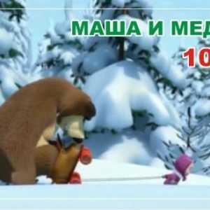Mașa și ursul - Episodul 10 online - vacanță pe gheață