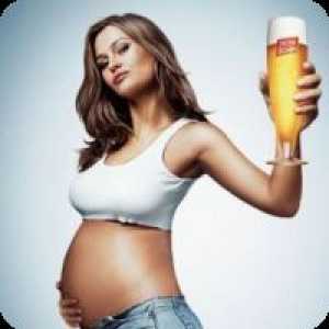 Este posibil ca femeile gravide să bea bere?