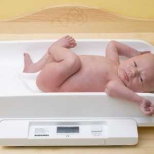 Norma greutate a copilului de până la un an