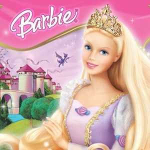 Barbie colorat (imprimare sau descărcare)
