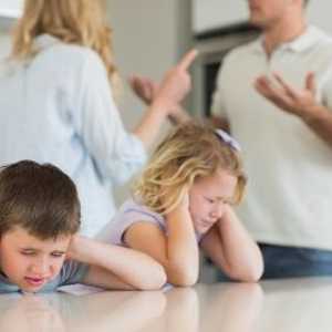 Divorțul prin instanțele de judecată cu copii