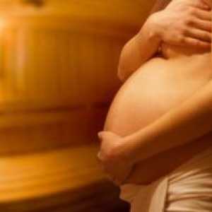 Sauna în timpul sarcinii: „pro“ și „contra“