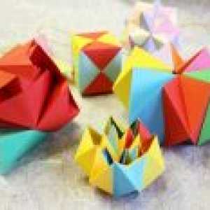 Simboluri, forme de bază și îndoituri în origami