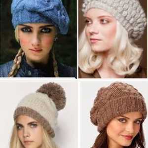Pălării de tricotat și berete cârlig. Video și diagrame pentru începători