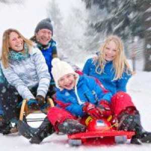 Vacanță de iarnă cu copiii de 6 ani: alege un loc